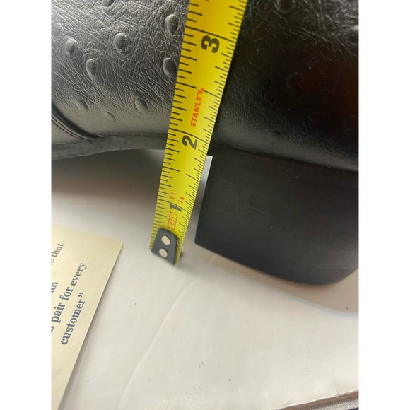 OSSTONE Chelsea Ankle Boots - Ankle Boots - Cowboy Western size 10.5 (V) - Picture 8 of 13